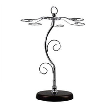 FAGavin Calice for Vino in Vetro Bracket for Vino in Ferro Decorazione for mobili Artigianato Industriale Artwork