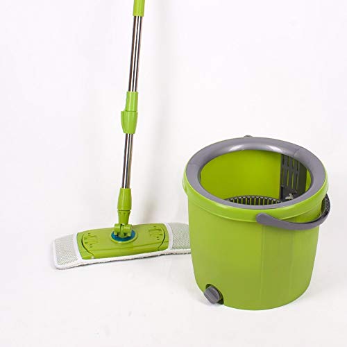 SSAYY Spray Mop Mop con Secchio E Due Mopheads Magici Mop per La Pulizia del Pavimento di Alta qualità