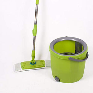 SSAYY Spray Mop Mop con Secchio E Due Mopheads Magici Mop per La Pulizia del Pavimento di Alta qualità