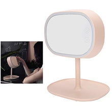 Lampada da specchio per cosmetici Lampada da tavolo con albero rotante di 180 ° Specchio per il trucco portatile per camera da letto
