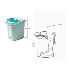 ZYPDD Pediluvio Pediluvio Pediluvio Massaggio più Spesso Sollevare Pediluvio Famiglia 20L Grande capacità Livello dell'Acqua Alto 22 * 30 * 40 Cm (Color : A)