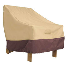 PICTURESQUE Oxford - Copripoltrona da giardino, impermeabile, resistente agli strappi, colore: Cammello L