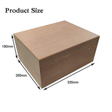 XINBO Cigar Humidor, può Contenere Circa 100 sigari, Scatola di sigari in Legno massello, con igrometro e umidificatore