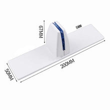 MOKY Rimovibile Office Desk Divisori divisorio Staffa di Supporto Mensola della Clip dello Schermo di segretezza Morsetto divisore starnuto Gaurd per Vetro o Acrilico, 2pcs
