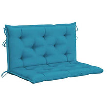 vidaXL Cuscino per Dondolo Azzurro 100 cm in Tessuto