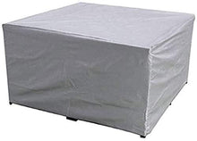 HUACHENG Copertura antipolvere per mobili in tessuto Oxford di dimensioni generali per   sedia da tavolo in rattan, divano, copertura protettiva per patio da giardino antipioggia, argento, 145X85X80cm