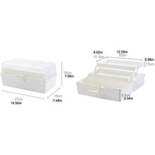 WRJ Scatola di Armadietto dei Medicinali, Ampio Vano Portaoggetti con Serratura per La Casa E Vacanze con Maniglia Integrata di Stoccaggio E Trasporto Durevole,33cm