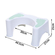 XuZeLii Sgabello da Toilette Accovacciato Fase di plastica Sgabello Bambini Squat delle Famiglie Servizi igienici Servizi igienici in Stile Europeo Bagno Sgabello Adatto per WC
