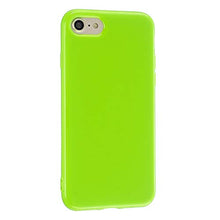 CrazyLemon Custodia per iPhone 6 Plus iPhone 6S Plus Cover, Custodia protettiva antiurto in silicone morbido con design morbido in gel tinta unita - Verde