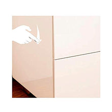 Comodini Bianco Moderno Semplice Governo di immagazzinaggio di Stile Europeo Bagagli (Size : 50×42×56cm)
