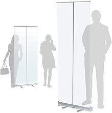 LHQ Popup Roller Banner Spit Protection Clear Plastic Paretion Scherm Scherm Sneumato Protezione 80 cm * 200 cm