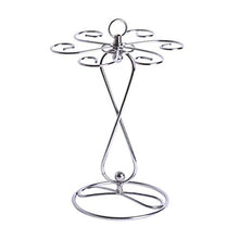 LXH-SH Cremagliera del Vino Titolare Nana Metallo Calici, Tavolo Calici Stendino Holder Standing Wine Cup Organizer 16.1x16.1x32.8cm scaffali Vino contatore
