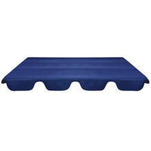 E E-NICES Baldacchino di Ricambio per Dondolo da Giardino Blu 226x186 cm