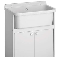 Idroclic - Lavatoio in Kit 55x85 con Una profondità di Solo 35 cm. Made in Italy - 50IC01PKC