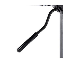 WGEMXC Sedia, Sedia da Ufficio a Casa, Sgabello Sgabello da Bar Sedia Elevabile Sedia da Pranzo Girevole con Schienale Sedia con Seduta Casual,Nero,35-50 cm