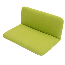 SMC Doppio Divano Pigro Staccabile Pieghevole Divano Letto Cuscino Posteriore Finestra Sedia Pigro (Color : Green)