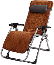 Lettini da sole pieghevoli sdraio marrone relax sedie reclinabili Zero Gravity Sedie sdraio sdraio sdraio super larghezza reclinabile spiaggia