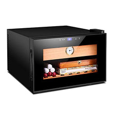 Umidificatori Humidor Armadio per Sigari Idratante A Temperatura Costante Intelligente Armadio per Sigari di Legno di Cedro Piccolo Armadio per Sigari Domestico può Contenere 120 Sigari