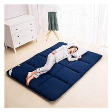 HUATAN Materasso Tatami Futon Futon Pieghevole, Multiuso Addensare Mantieni Caldo Materasso Coprimaterasso Imbottitura Fiocco per Soggiorno Dormitorio,C,120 * 200cm/47 * 79inch