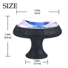 Cielo stellato (2) 4 PCS Pomelli per Porta, Pomolo per Mobile, Pomelli per Mobili con Viti, Maniglia per Armadietto, Pomelli per Porta, Pomelli per Cassetti per Porta, Armadio, Cassetto e Credenza
