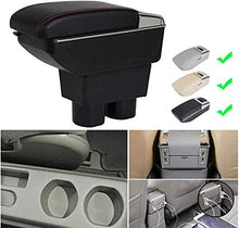LANCHUN Armrest for N ISSAN Sylphy 2006-2016 Braccioli ARBREST Box Auto Centro Console Console Braccio Rest con Funzione di Ricarica 7 Porte USB Luce a LED Integrata (Color : Grey)
