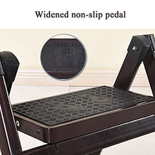 ZDDZ Piccolo Sgabello Pieghevole in Metallo Piattaforma Attrezzata Scaletta Pieghevole Portatile per Bagno Giardino Biblioteca Cucina Scuola Armadio e Doccia