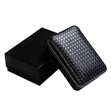 Minmin Cuoio portatile Cigar Box Legno di Cedro umidificatore con umidificatore Humidor nero, 205x130x70mm accessori del sigaro (Size : 205x130x70mm)