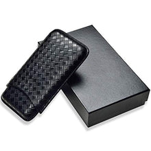 Jia He Scatola di sigari Cigar Box, Sigaro Set Sigaro Idratante Travel Set Portable Sigaro Set 2 Colori Opzionale può Contenere 3 (Color : Black)
