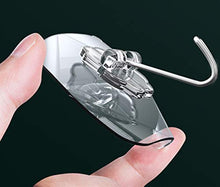 Yolistar Ganci Trasparenti Adesivi 30 Pezzi, 20 pezzi di appendini Portasciugamani per cucina e bagno, 10 pezzi di Classe elettronica e spina di alimentazione