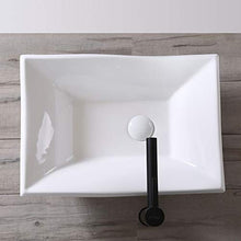 Yxx max -Lavabo Modern Art Bacino Bagno lavabo in Ceramica Contro Parte Superiore Vessel Sink (Senza Rubinetto) Montato -52x37x15.5cm Lavandino del lavabo
