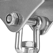 ffu Gancio, Gancio in Acciaio Inox, Fibbia Fissa Altalena Ad Alta Resistenza, Sedia Sandbag Sollevamento Accessori Hardware