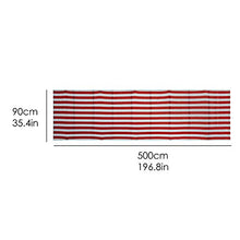 Protezione per balcone impermeabile, rivestimento per balconi, balconi e balconi, copertura per terrazze, balconi, recinzioni (90 x 500 cm) (B)