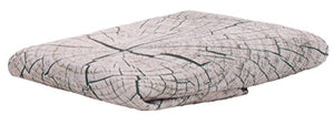 BRANDSSELLER, pouf sgabello per interni ed esterni gonfiabile – design a tronco d'albero – 55 x 25 cm – colori: marrone, grigio