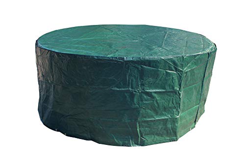 Laxllent Set di Copertura per Mobili da Giardino,Copertura Protettiva per Giardino da Esterno Impermeabile,Set di divani,Verde (Dia 190 x 70cm)