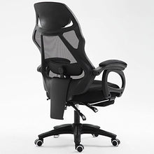 ZHJING Seggiola da Bar Tessuto di Maglia del Computer Sedia del Gioco del Sedile Subnet Bar Tempo Libero competitivo Presidenza Presidenza E-Sports Computer (Color : Black)