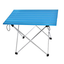 HANYF Tavolo Pieghevole, Tavolo Portatile in Alluminio Ad Alta Intensità, Tavolo da Tavolo da Esterno Pieghevole Raccolta di Famiglia Barbecue Picnic,C