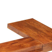 SKM Giroletto Futon Giapponese in Legno Massello Acacia 200x200 cm