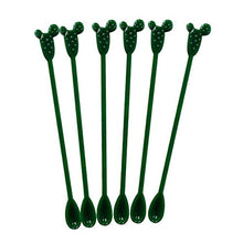 PRETYZOOM 36Pcs Drink Stick Fichi D'india Fenicotteri Cactus Design Agitazione Asta Forniture per Feste Hawaiane per caffè Succo di Latte (Verde Erba 12 Verde Scuro 12 Rosa 6 E ROSEO 6)