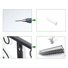 JBNJV Portabottiglie da Parete | Portabottiglie e Bicchiere | Magazzino Sughero | Mensole a Muro per Bottiglie di Vino o liquori Organizer Rack per calici | Casa \\\