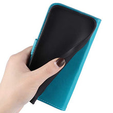 ikasus Cover iPhone XS Max Custodia,Goffratura fiore farfalla Flip Custodia Funzione Stand PU Premium Protezione Super Sottile TPU Interno Case Porta Carte credito Custodia Cover