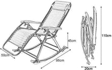 Lettino prendisole Sedie da giardino Sedia pieghevole Sedie da campeggio Sedie a sdraio da esterno Sedia a dondolo da giardino pieghevole Sedia da spiaggia Lettini da spiaggia Campeggio Home Lounge S