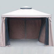 HOMEGARDEN Ricambio Top di Copertura per Gazebo Sahara 400 x 400, Metallo, Ecr&ampugrave, 4x4