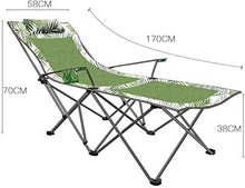 Lettini da sole Poltrone reclinabili, sdraio da giardino e poltrone reclinabili Motivo a foglie verdi Lettino prendisole Mobili da esterno Lettino pieghevole per spiaggia Piscina Patio Campeggio Nessu