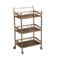 WangQ Carrello - cremagliera del passeggiatore della Famiglia del Carrello dello Strumento del Carrello di Strato di Salone di Bellezza 3 carrellino Cucina (Color : B, Size : 47 * 31.5 * 80cm)