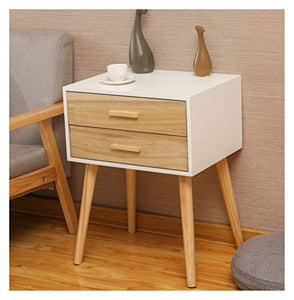 WSZMD Mobili Camera da Letto Biglietto Bedroom Bedroom Bedsideside Bedsideside Bedsidesker Doppio Cassetto Comodino Mobilier di Alta qualità HWC, Comodino (Color : 03)