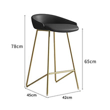 CMX-Barhocker Set di 3 sgabelli da Bar Alti da 26"/ 30", Sgabello da Bar in Finta Pelle con Schienale, sgabelli da Pranzo semplici ed Eleganti