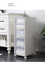 YQ&TL Mobiletto da Bagno Salvaspazio Bedroom Storage Armadietto Carrellino per Il Bagno Mobiletto Mensola del Bagno WC armadietti Laterali, armadietti Stretti