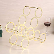 Anabei Retro in ferro battuto cremagliera rimovibile creativo casa soggiorno vino rack decorazione ornamenti vino rack