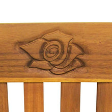 FAMIROSA Panchina da Giardino 157 cm in Legno Massello d'Acacia