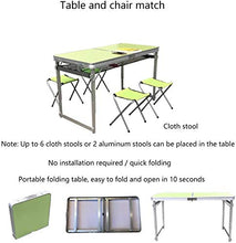 CASTOR Tavolo da Picnic all'aperto Tavolo da Campeggio Pieghevole, Altezza Regolabile Portatile Tavolo Pieghevole in Alluminio Leggero, Adatto per la Cucina da Picnic all'aperto BBQ Party Table
